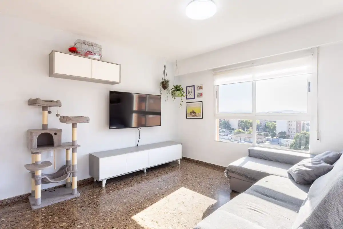 Sala d'estar de Pis en venda en Valencia amb Aire condicionat, Calefacció i Terrassa
