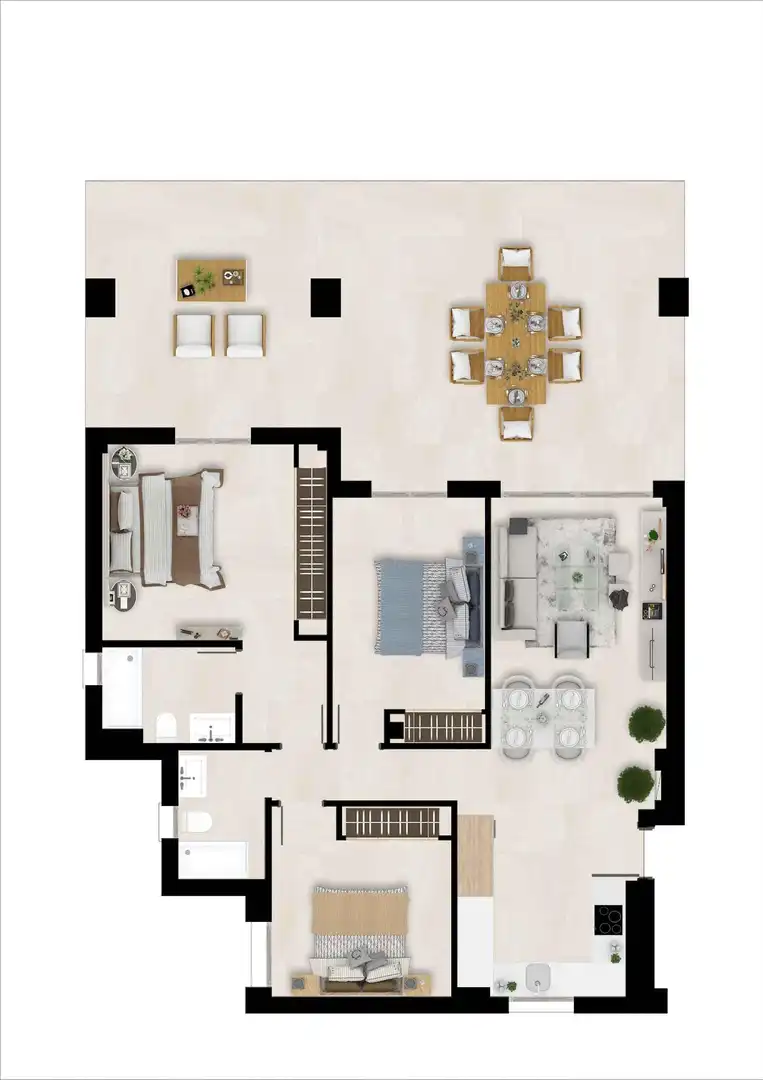 Apartments for sale in Estepona  with Air Conditioner, Heating and Terrace