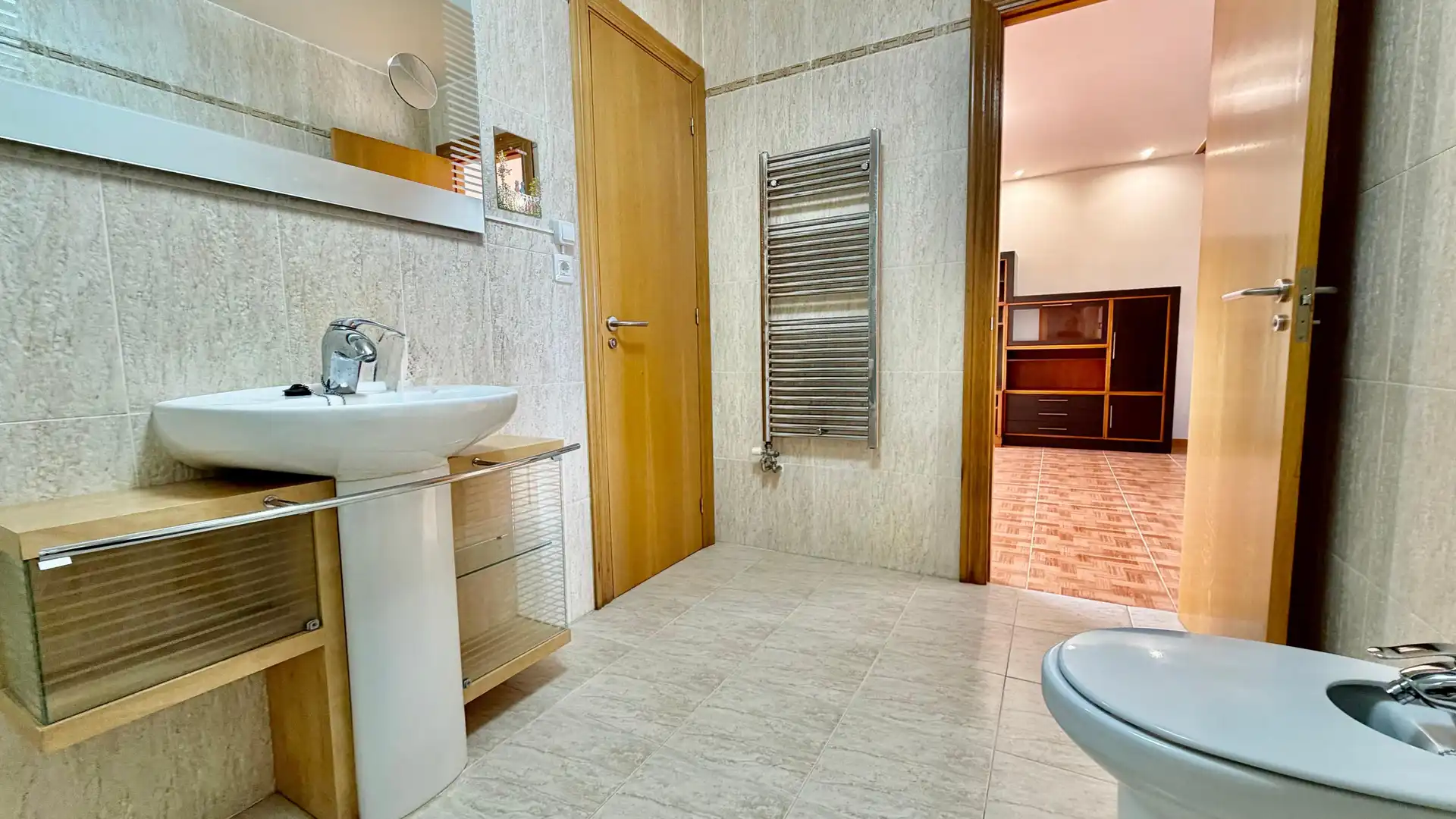 Bathroom of Flat for sale in Miengo  with Terrace and Furnished