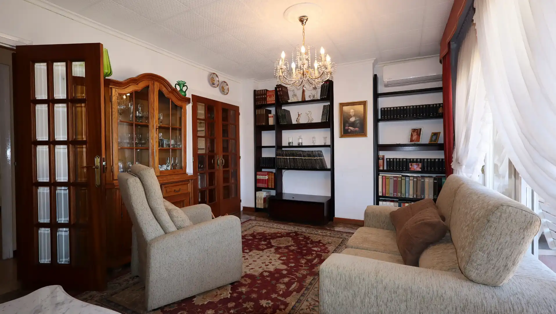 Sala d'estar de Pis en venda en Figueres amb Aire condicionat, Calefacció i Terrassa