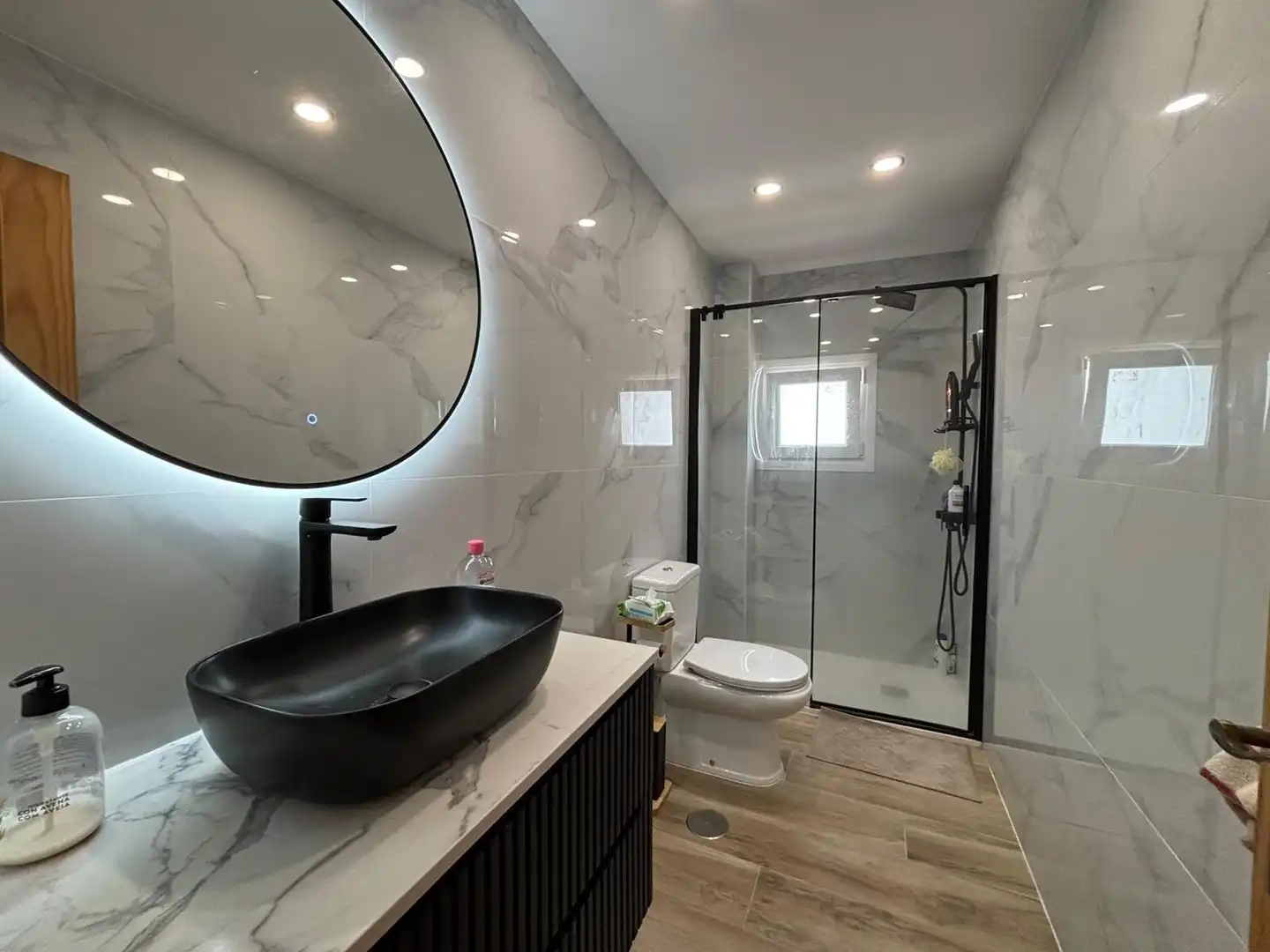Baño de Casa adosada en venta en San Roque con Trastero, Amueblado y Alarma