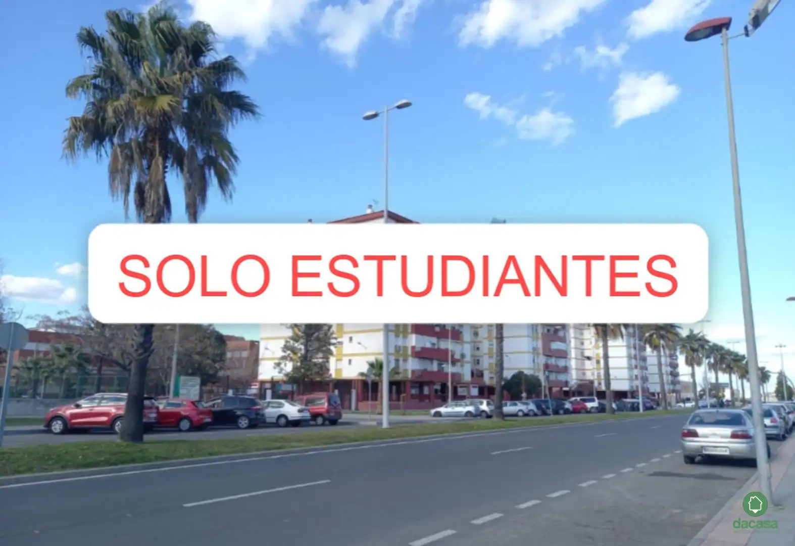 Vista exterior de Pis de lloguer en Huelva