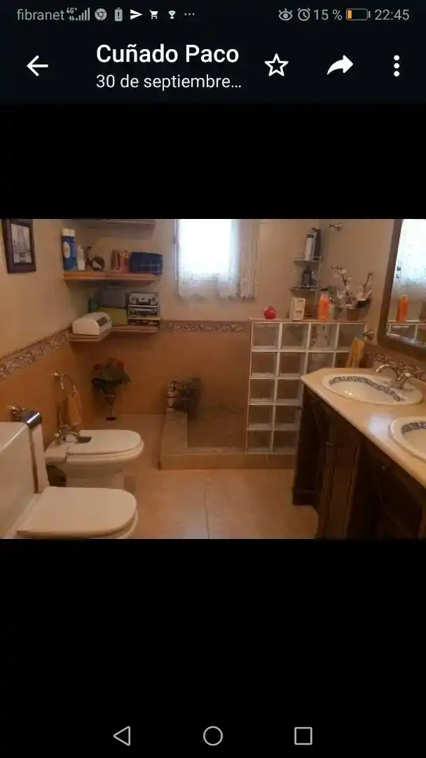 Baño de Casa o chalet en venta en  Murcia Capital con Aire acondicionado y Piscina