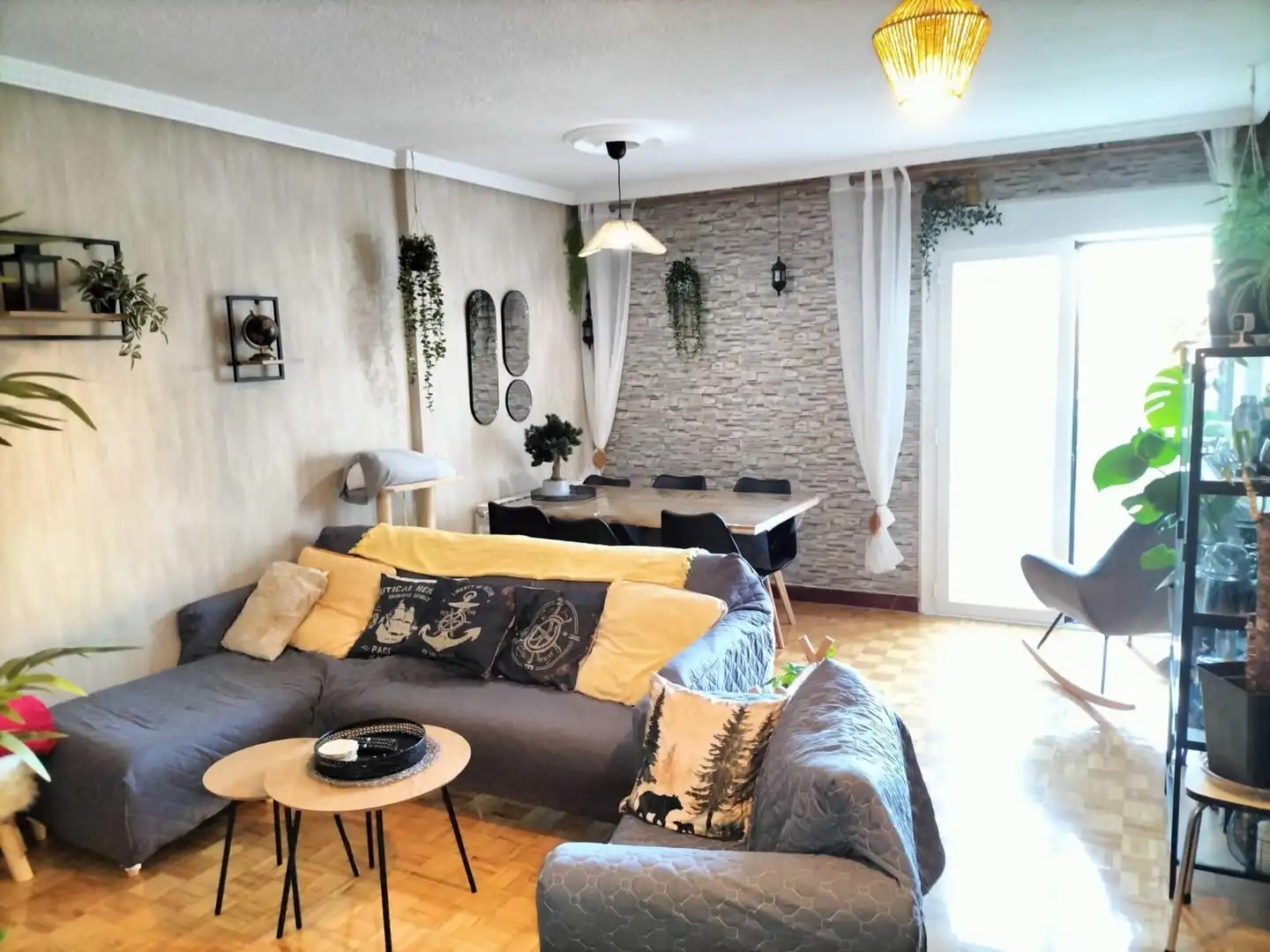 Wohnzimmer von Wohnung zum Verkauf in Villamuriel de Cerrato mit Heizung und Abstellraum