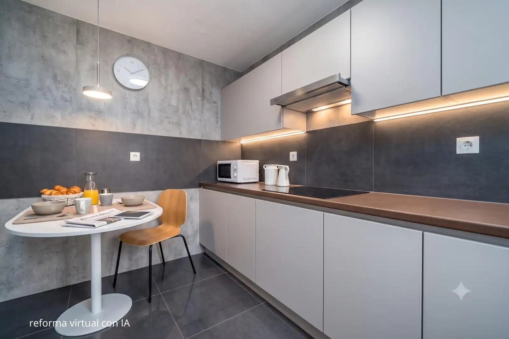 Kitchen of Detached homes for sale in Pozuelo de Alarcón  with Air Conditioner, Heating and Private garden