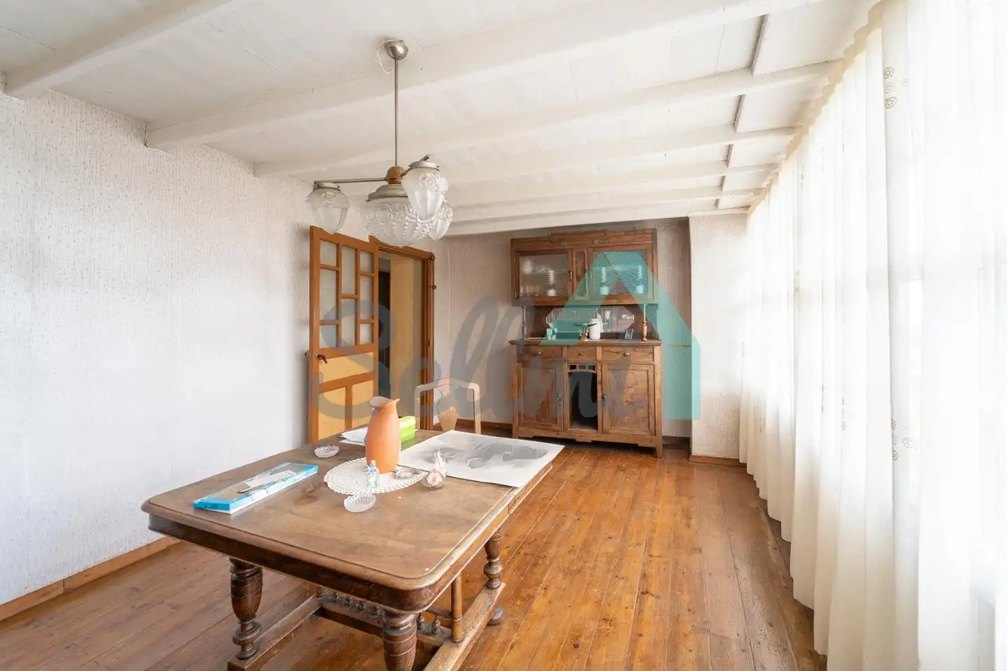 Dining room of Houses for sale in Valdés - Luarca  with Private garden and Parquet flooring