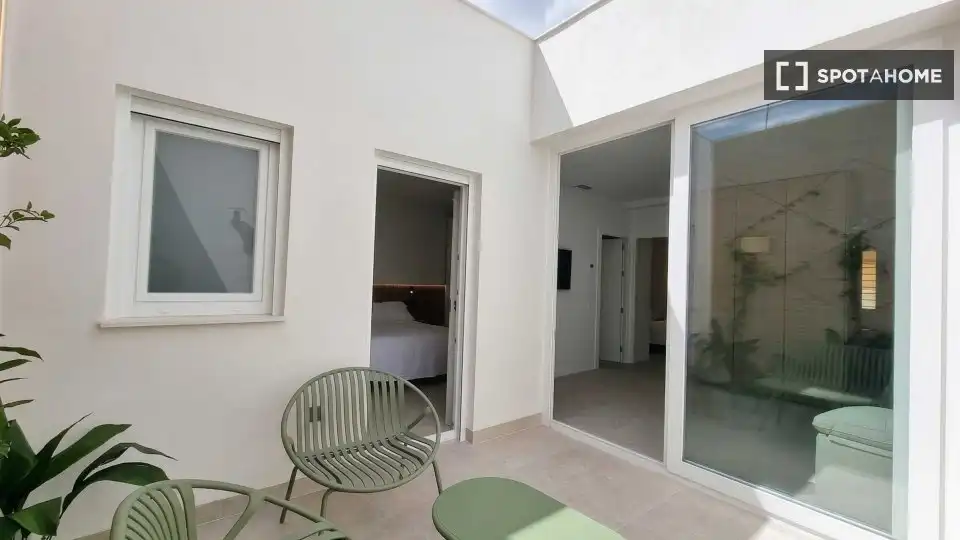 Terrassa de Apartament per a compartir en Molina de Segura amb Aire condicionat, Terrassa i Moblat