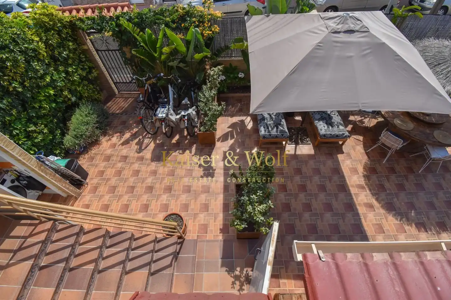 Terraza de Piso en venta en Santa Pola con Aire acondicionado, Jardín privado y Terraza