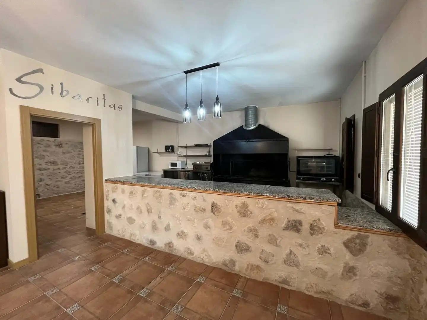 Cocina de Casa o chalet en venta en La Parrilla  con Calefacción, Amueblado y Alarma
