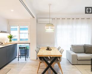 Exterior view of Flat to rent in  Barcelona Capital  with Air Conditioner, Heating and Furnished