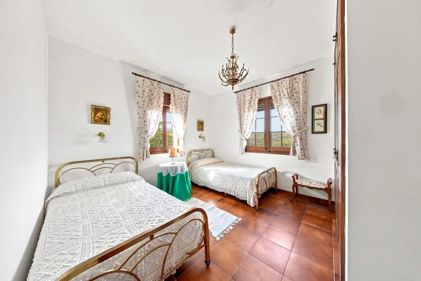 Bedroom of Houses for sale in Darnius  with Private garden, Storage room and Balcony