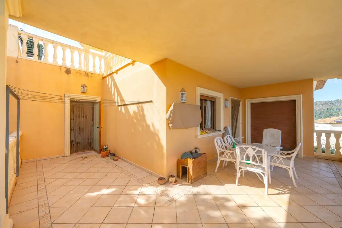 Terrace of Duplexes for sale in Pedreguer  with Air Conditioner, Heating and Private garden