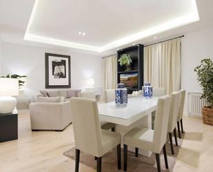 Dining room of Flat to rent in  Valencia Capital  with Air Conditioner, Furnished and Pets allowed