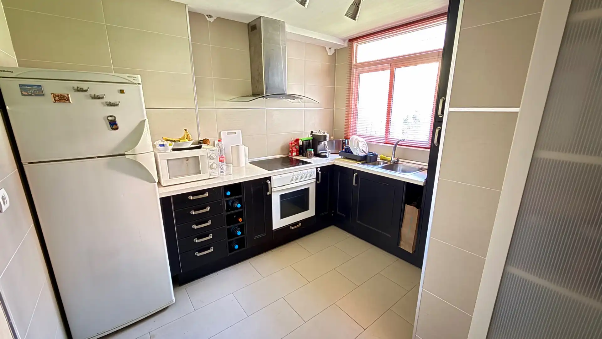 Cocina de Piso de alquiler en Málaga con Aire acondicionado, Terraza y Amueblado