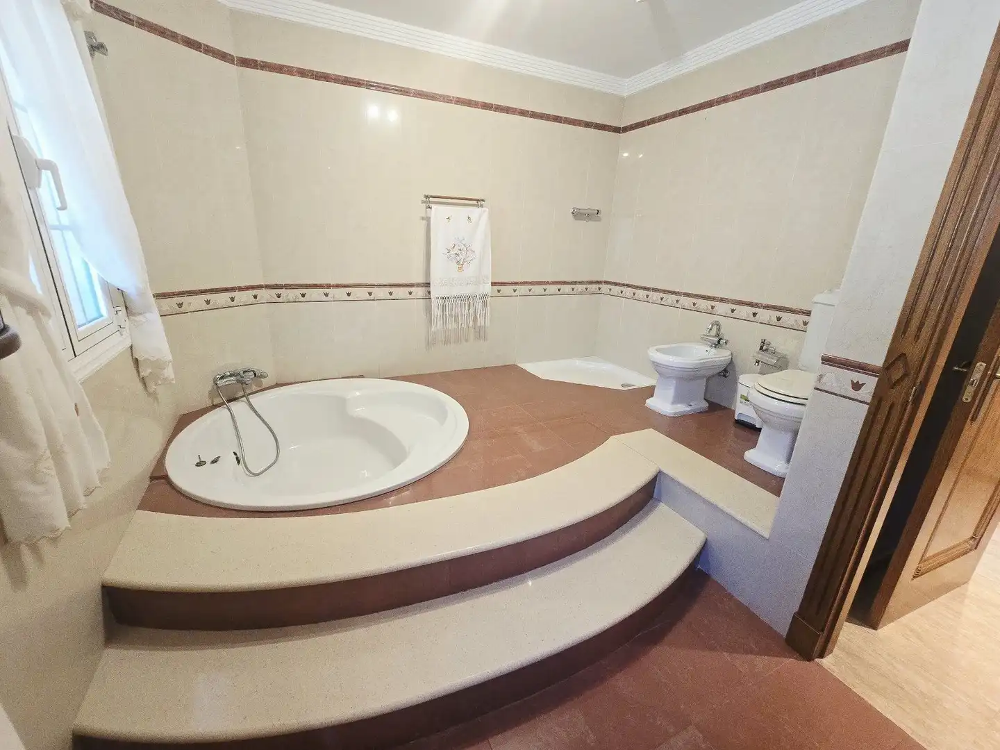 Badezimmer von Haus oder Chalet zum Verkauf in Sorbas mit Klimaanlage, Privatgarten und Terrasse