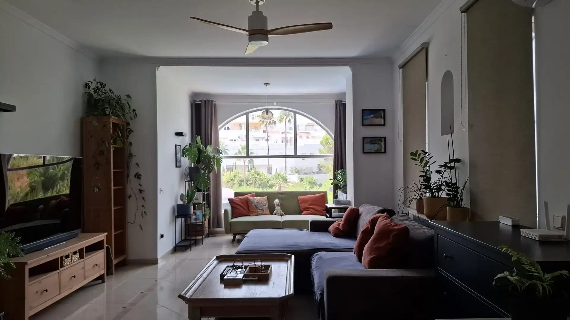 Sala de estar de Casa o chalet de alquiler en Fuengirola con Terraza, Amueblado y Balcón