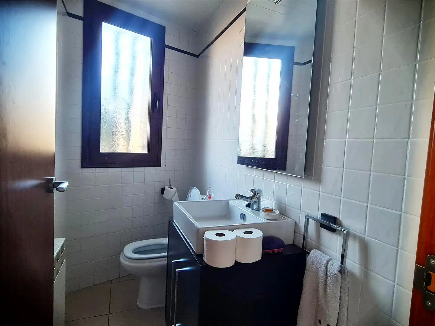 Baño de Casa adosada en venta en Lliçà de Vall con Aire acondicionado, Calefacción y Jardín privado