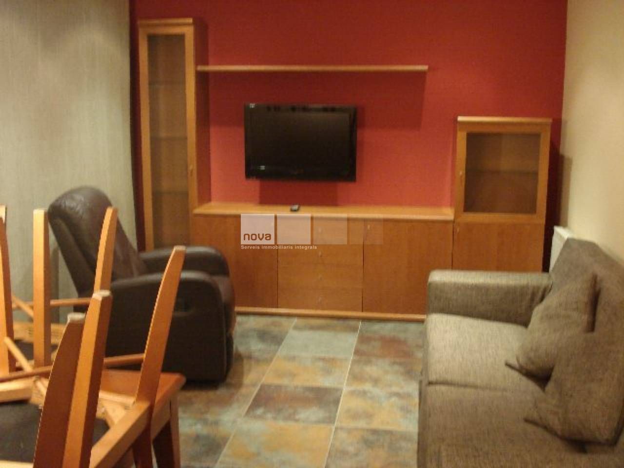 Living room of Flat to rent in Santa Eulàlia de Riuprimer  with Heating, Storage room and Furnished