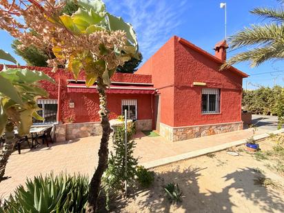 Exterior view of House or chalet for sale in Elche / Elx  with Air Conditioner, Heating and Private garden