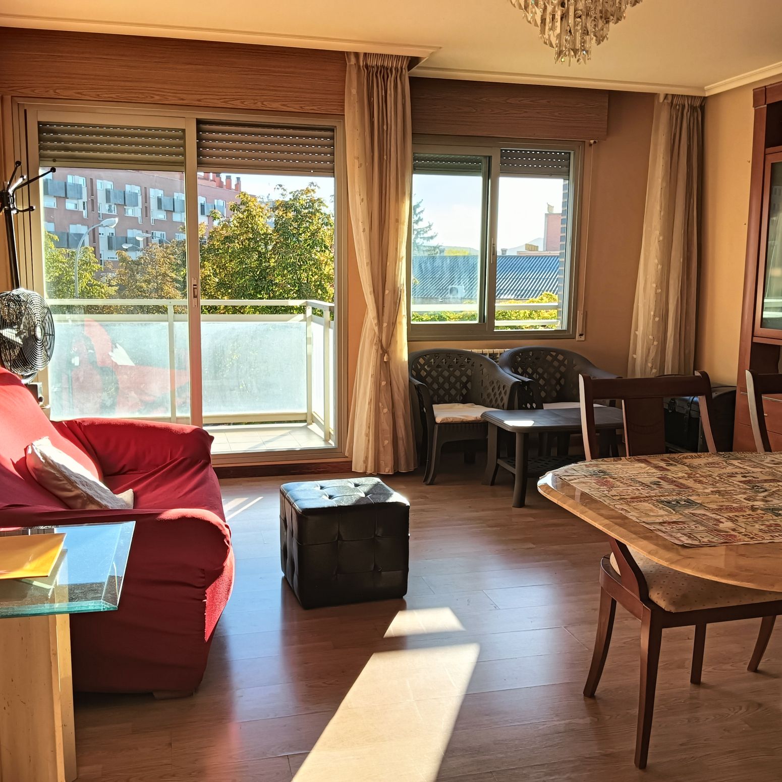 Living room of Flat for sale in  Logroño  with Heating, Storage room and Swimming Pool