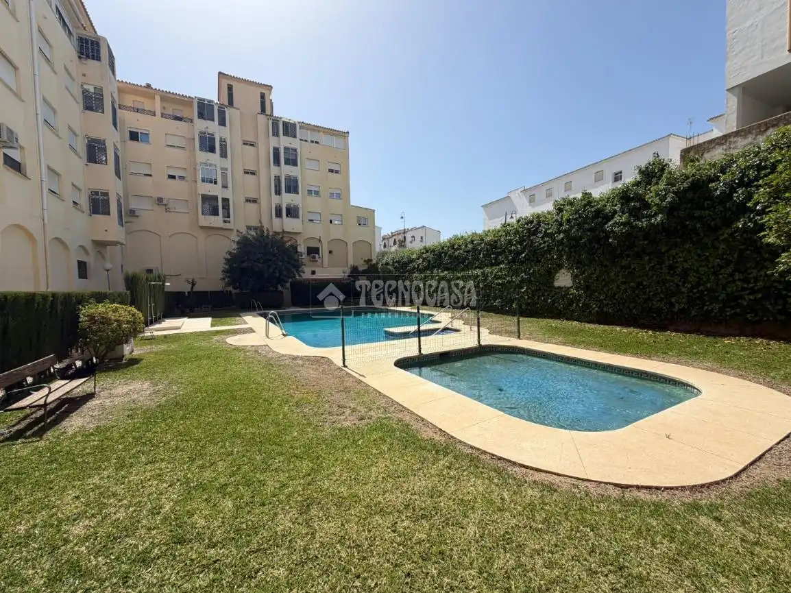 Piscina de Piso en venta en Mijas con Terraza y Piscina comunitaria