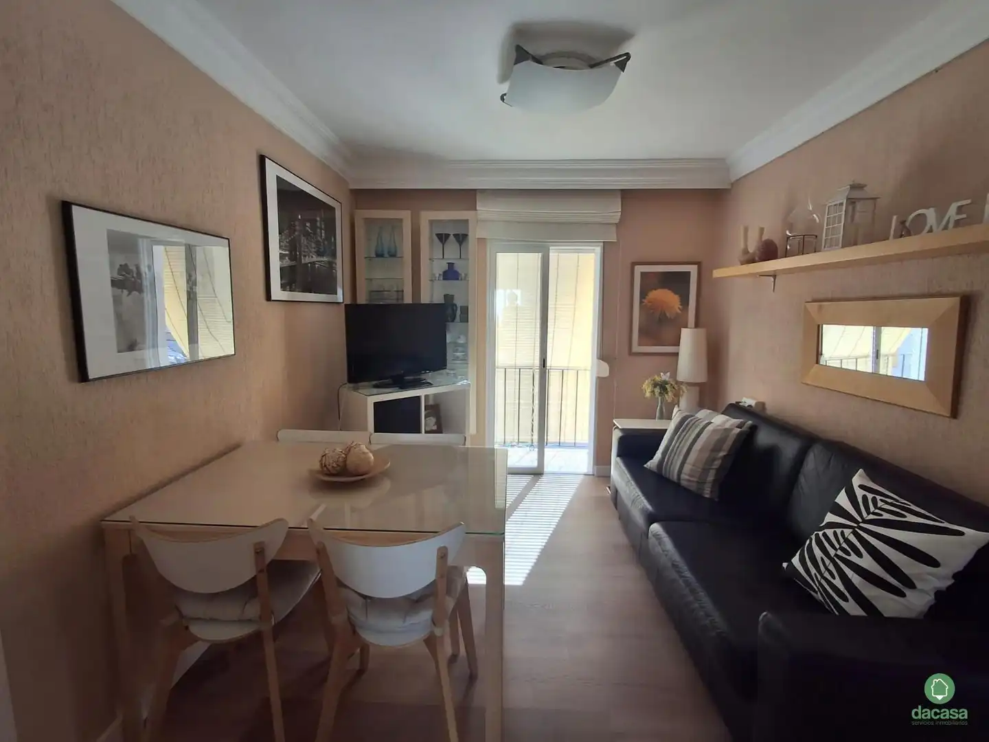 Sala d'estar de Pis de lloguer en Isla Chica