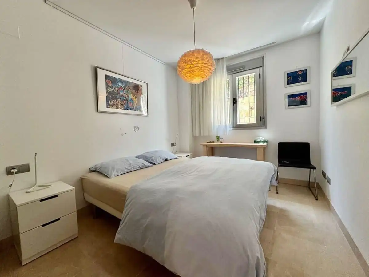 Habitación de Planta baja de alquiler en Ojén con Aire acondicionado, Jardín privado y Terraza