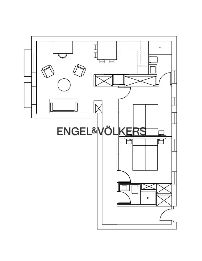 Flat for rent in Barrio de Salamanca
