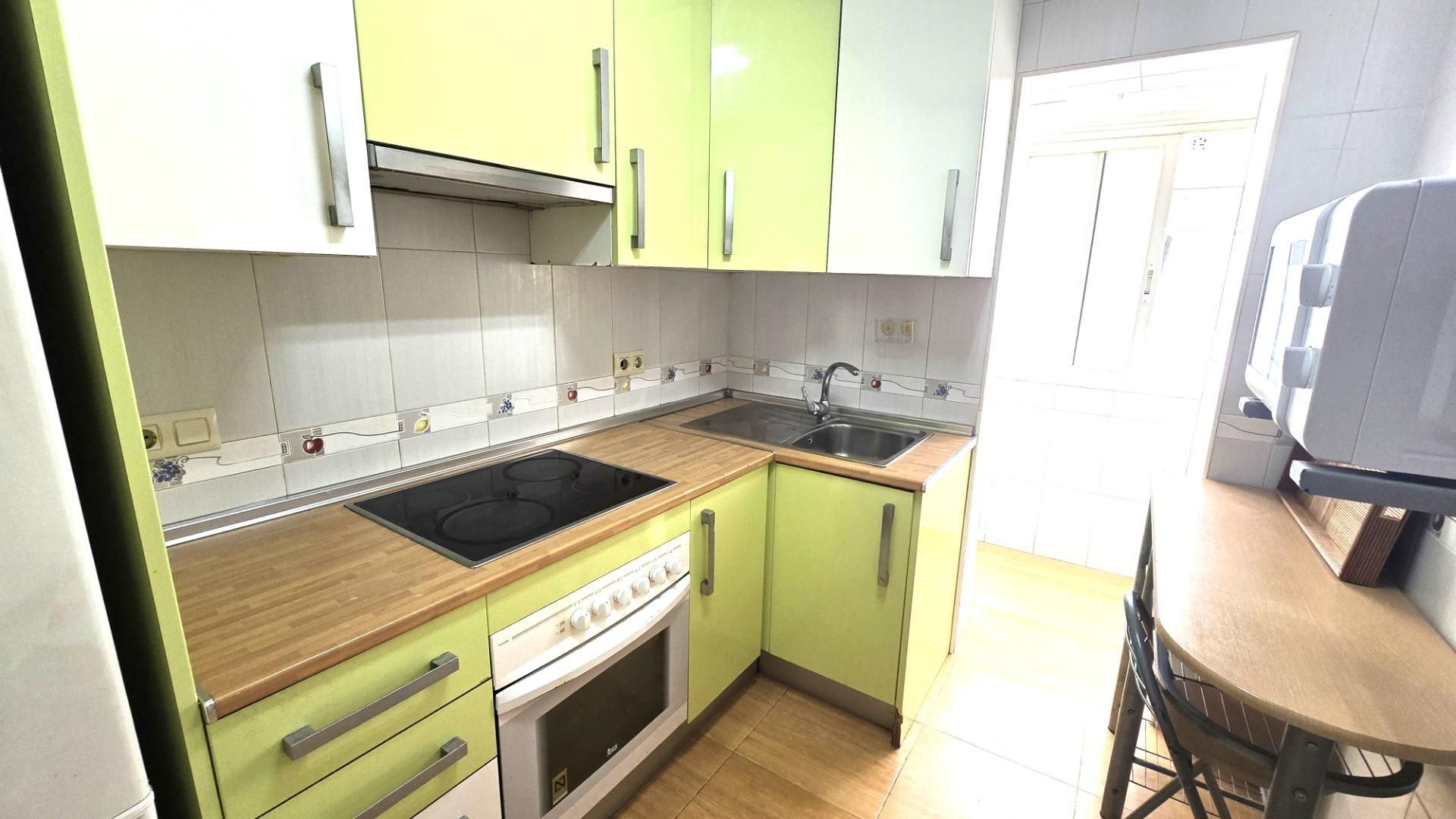 Kitchen of Flat for sale in Alicante / Alacant  with Air Conditioner, Heating and Terrace