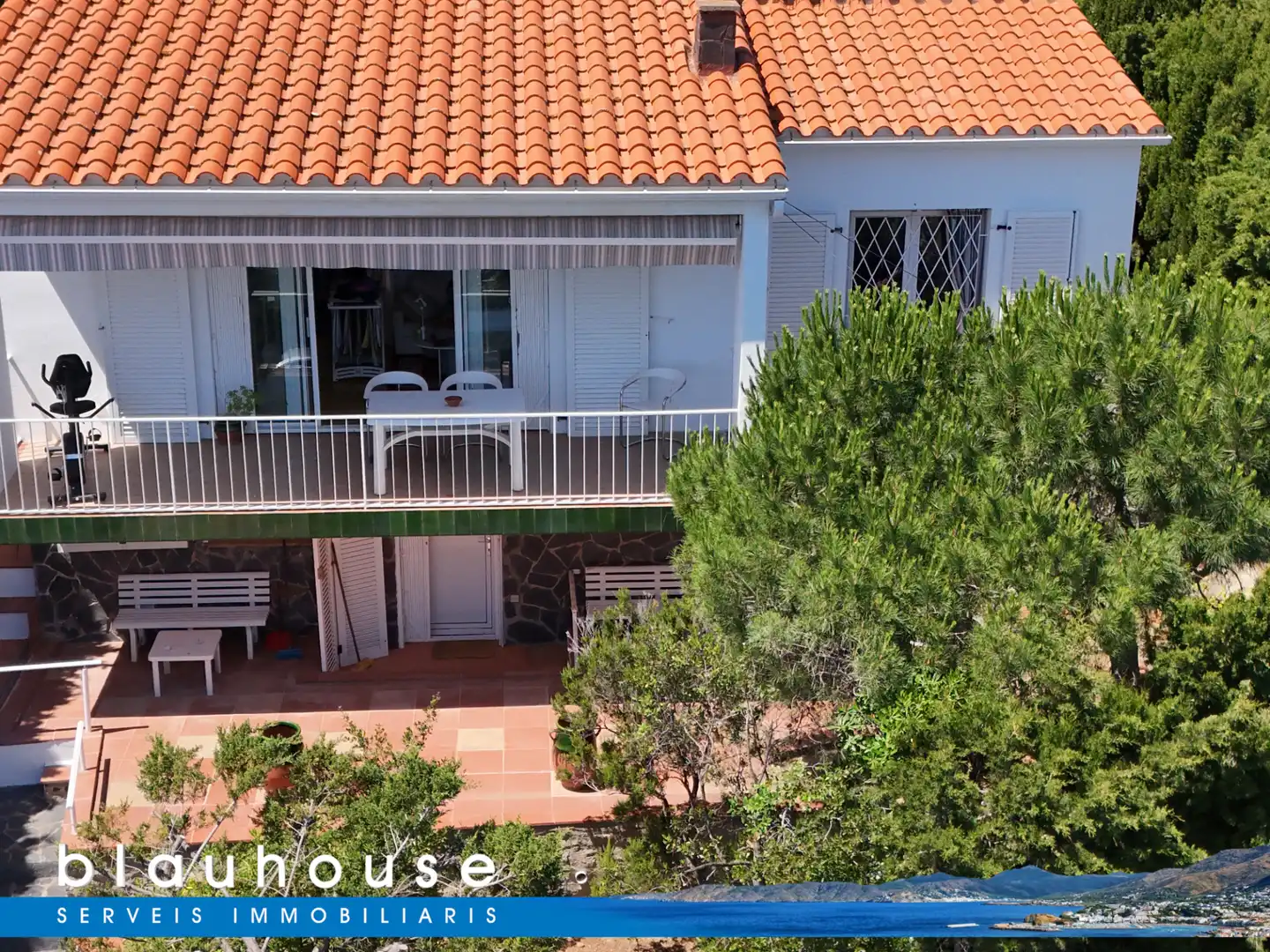 Außenansicht von Haus oder Chalet zum Verkauf in Llançà mit Klimaanlage, Privatgarten und Terrasse