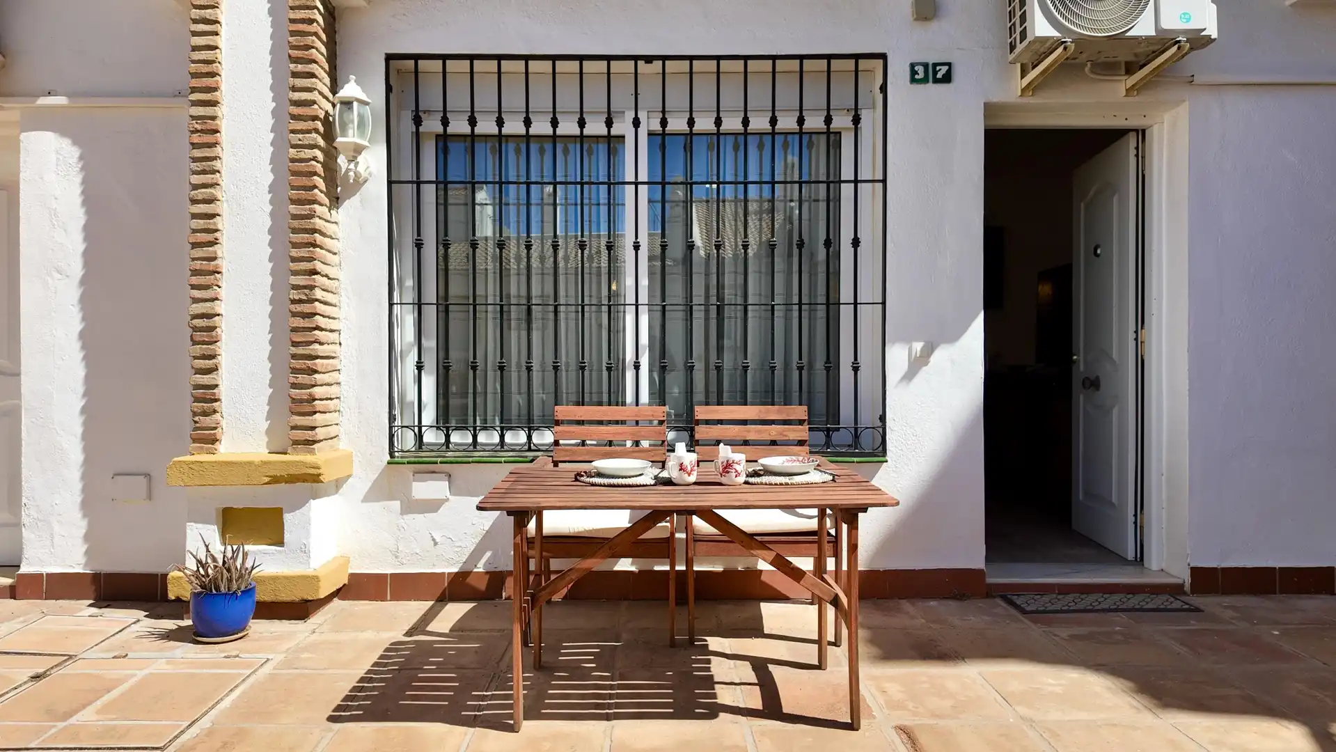 Terrassa de Apartament en venda en Benalmádena amb Aire condicionat, Calefacció i Jardí privat