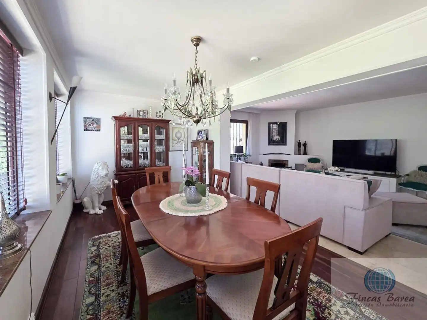 Dining room of Houses for sale in Mijas  with Air Conditioner, Terrace and Storage room