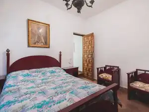 Dormitori de Finca rústica en venda en Badajoz amb Jardí privat, Terrassa i Piscina