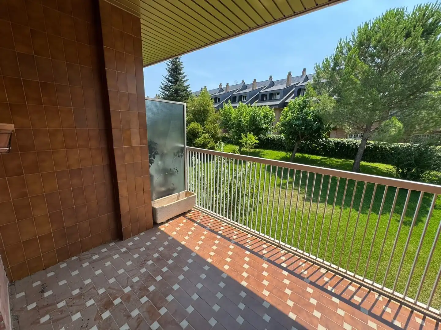 Terraza de Piso de alquiler en Sant Cugat del Vallès con Calefacción, Terraza y Piscina