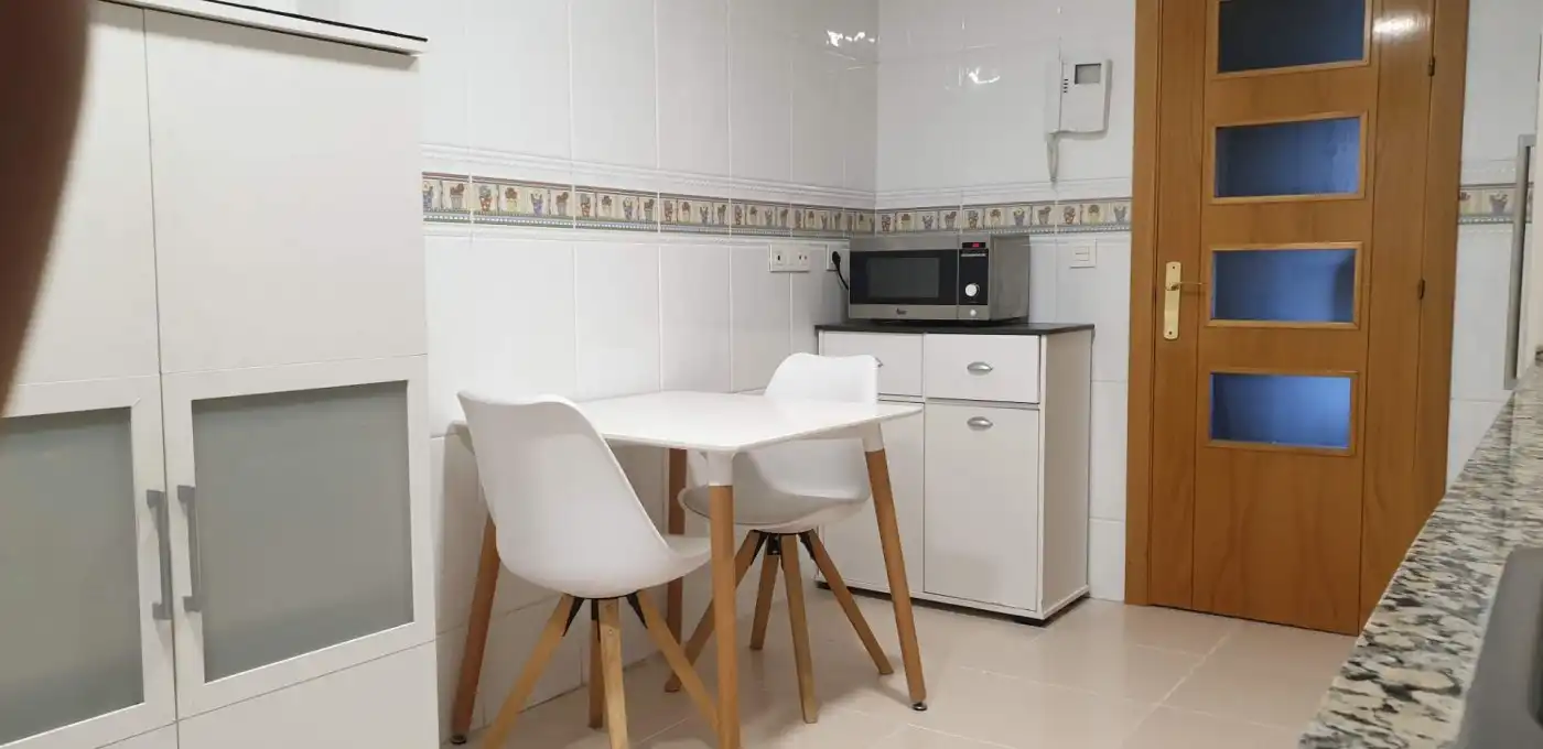 Kitchen of Flat for rent in Alicante / Alacant  with Air Conditioner, Terrace and Furnished