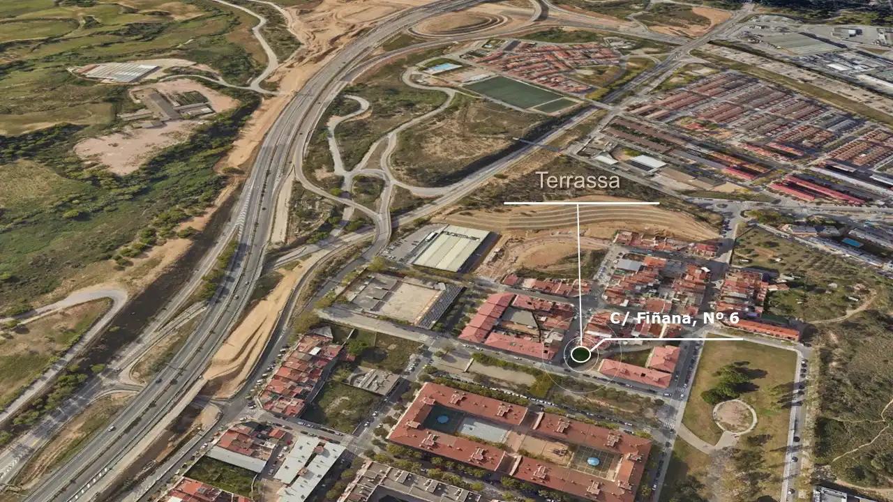 Vista exterior de Oficina en venta en Terrassa