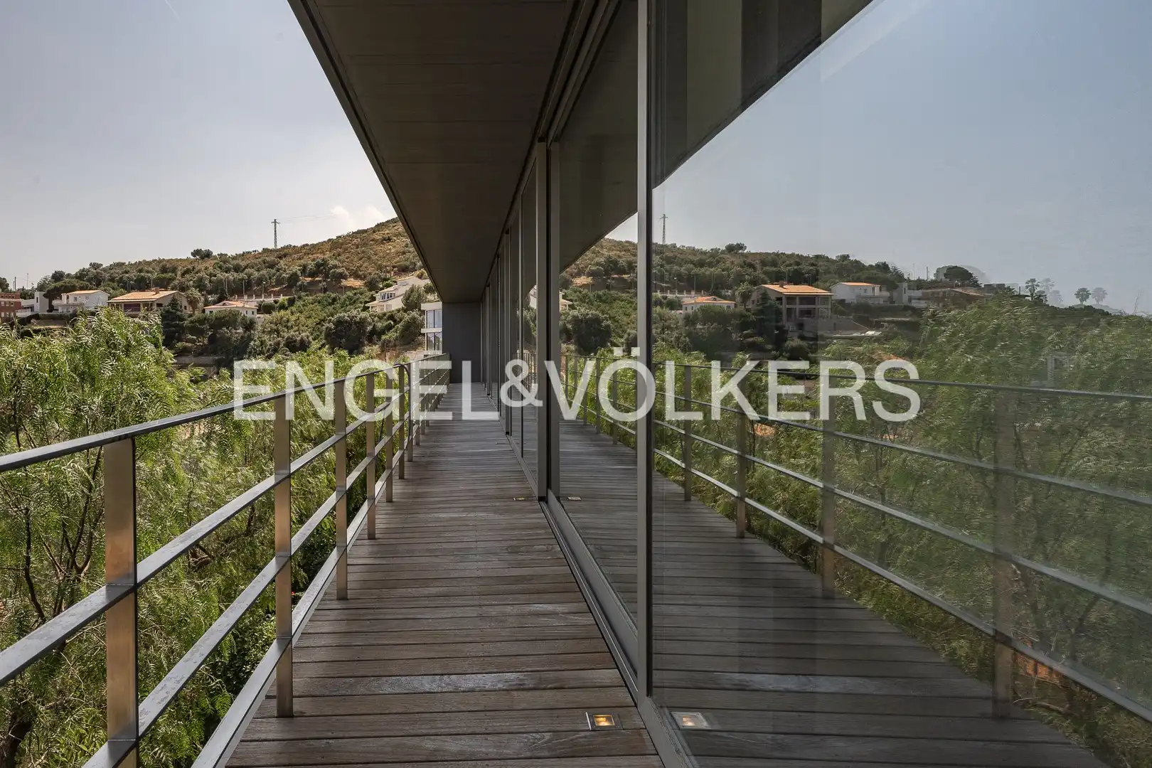 Terraza de Casa o chalet de alquiler en Alella con Aire acondicionado, Calefacción y Jardín privado