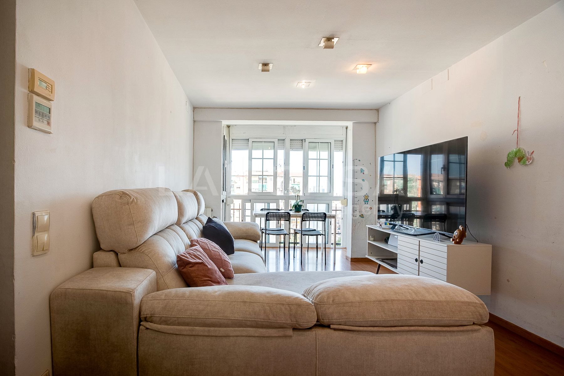 Living room of Flat for sale in Sant Adrià de Besòs  with Balcony