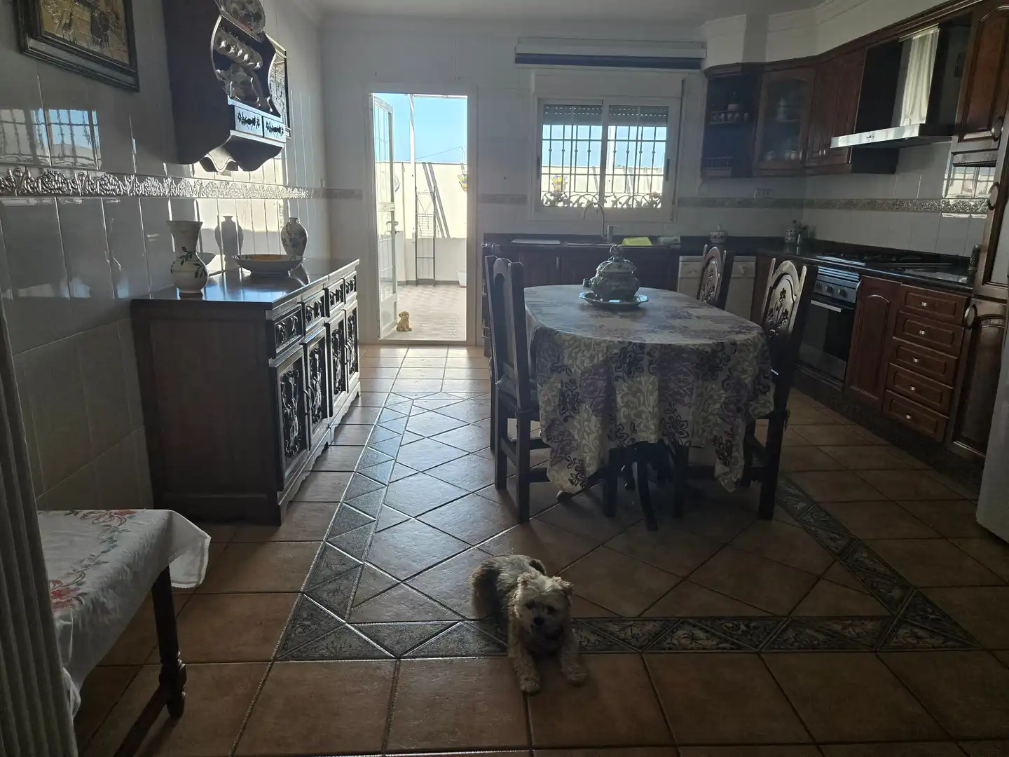 Comedor de Finca rústica en venta en Barxeta con Aire acondicionado, Jardín privado y Terraza