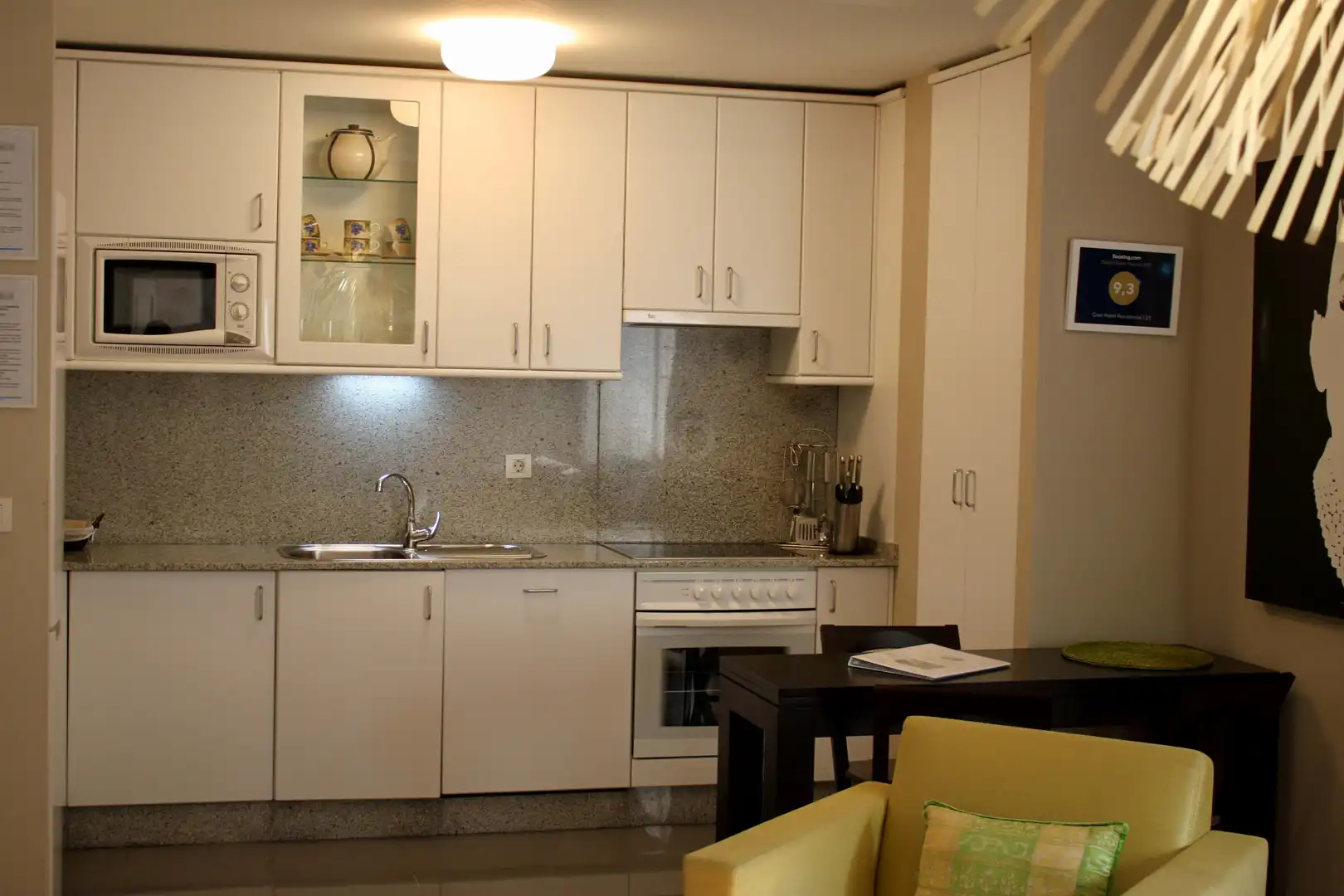Kitchen of Flat for sale in Mondariz-Balneario  with Air Conditioner, Heating and Swimming Pool