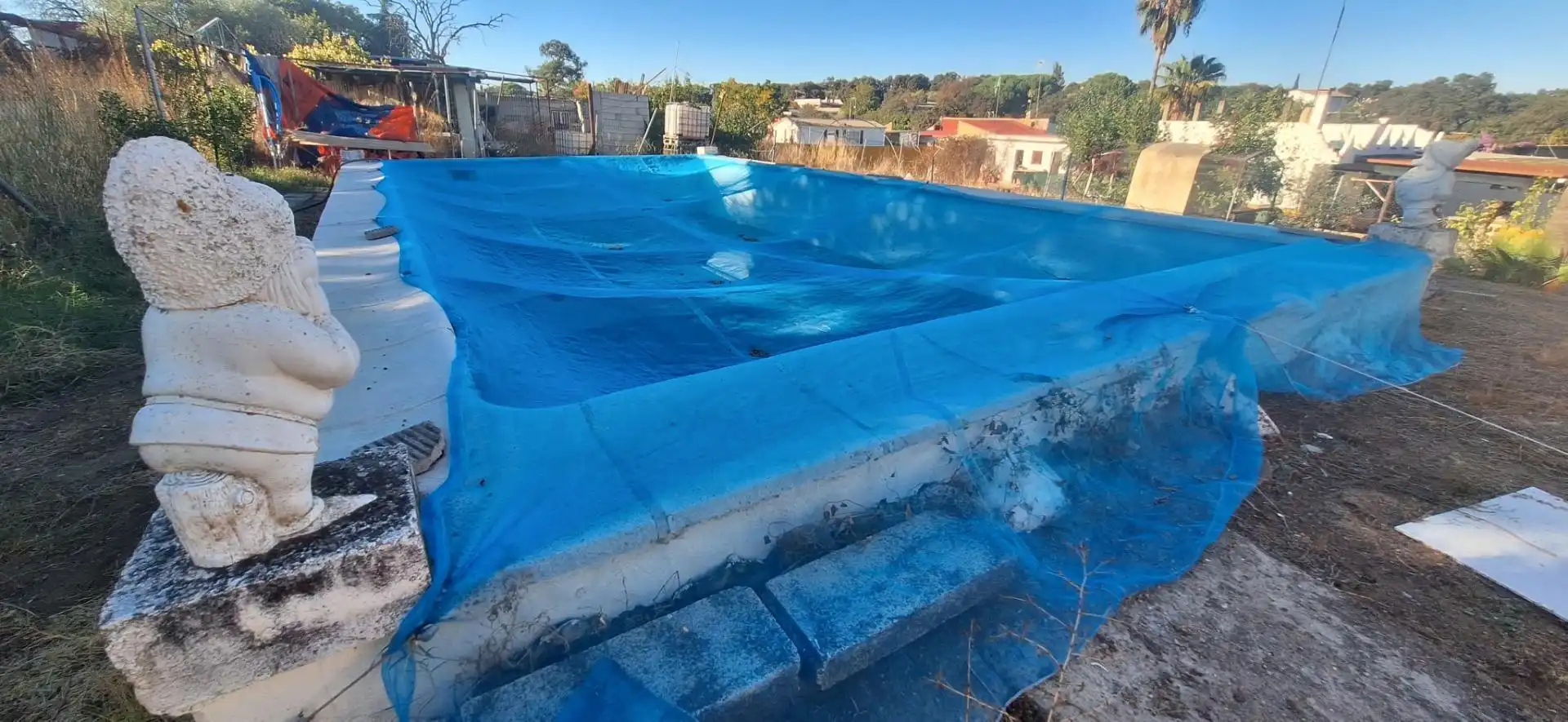 Piscina de Finca rústica en venta en Cerro - Amate