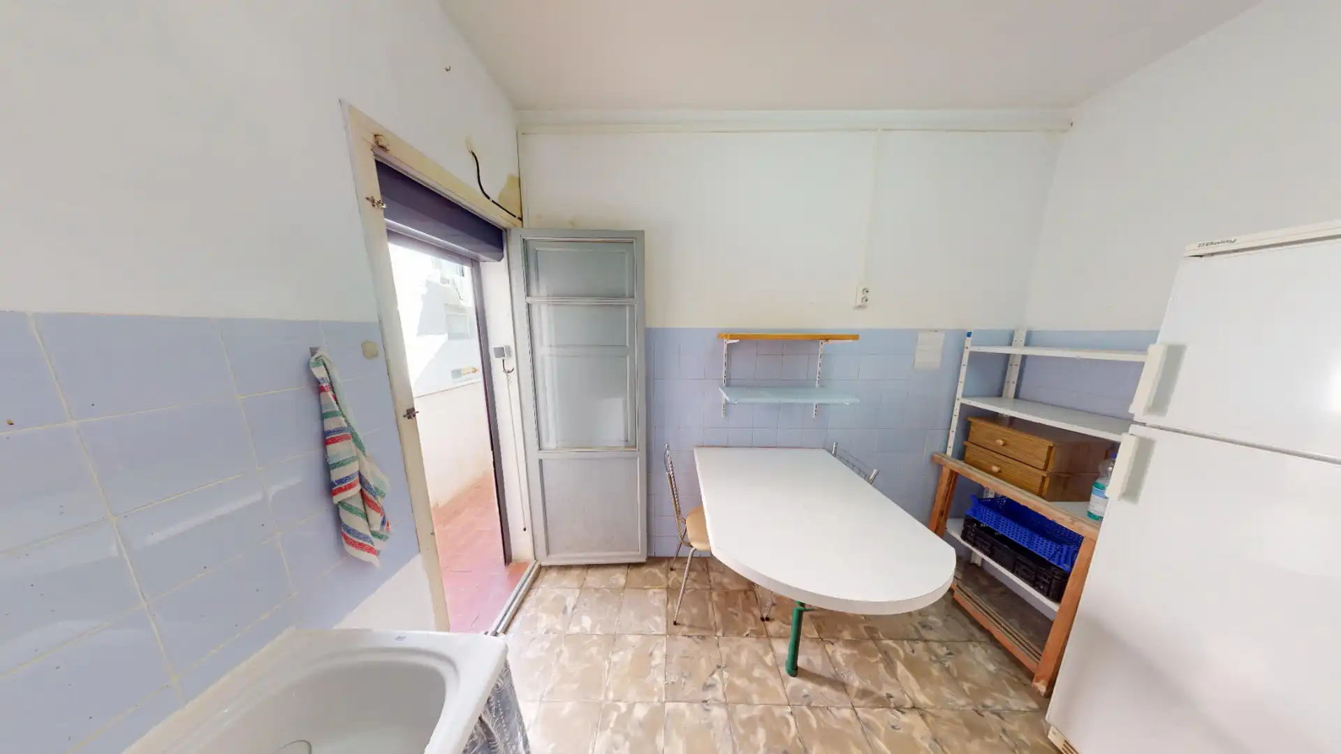 Cocina de Piso en venta en Alicante / Alacant con Terraza y Balcón