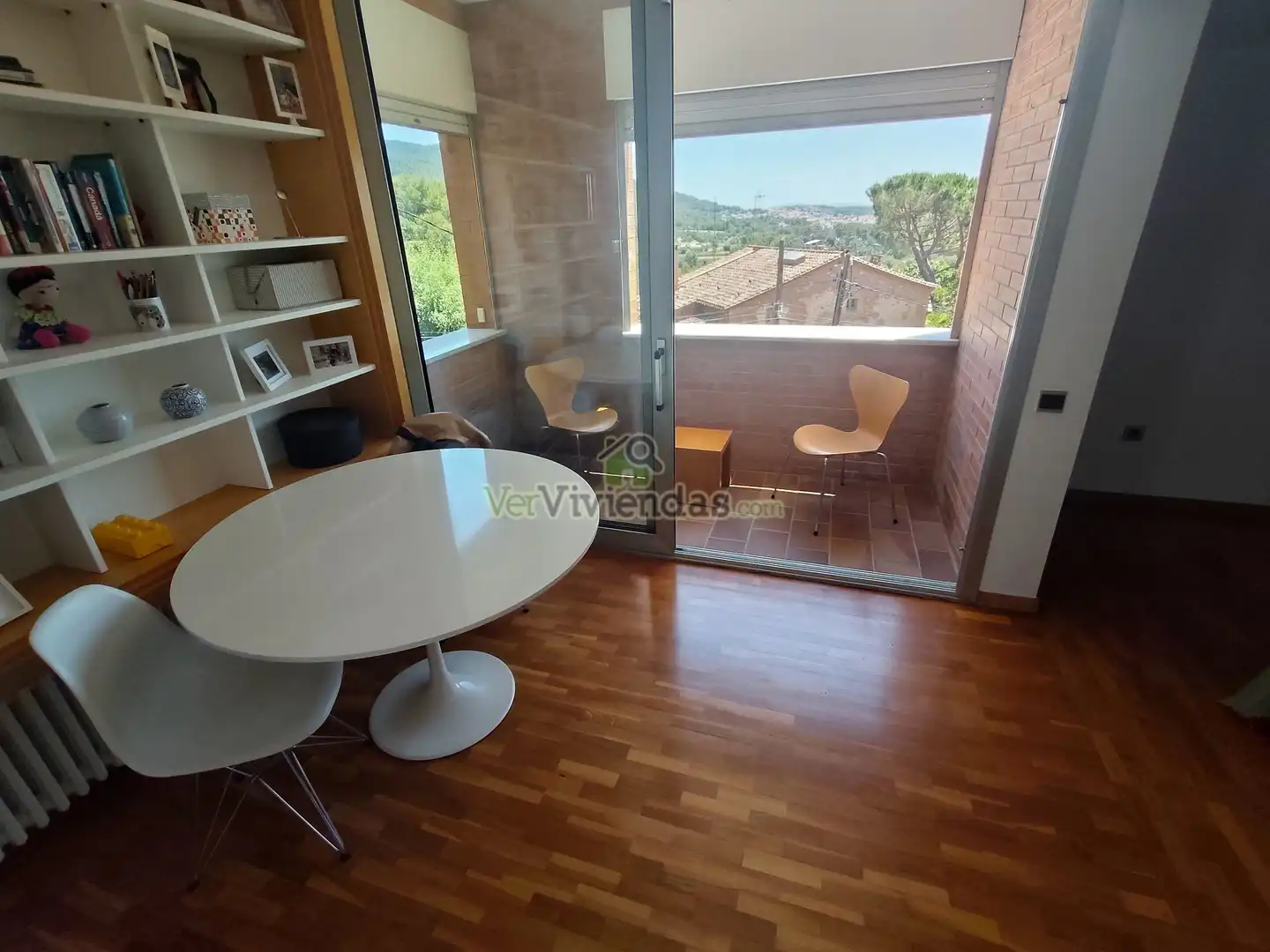 Terrassa de Casa o xalet en venda en Castellar del Vallès amb Calefacció, Jardí privat i Parquet