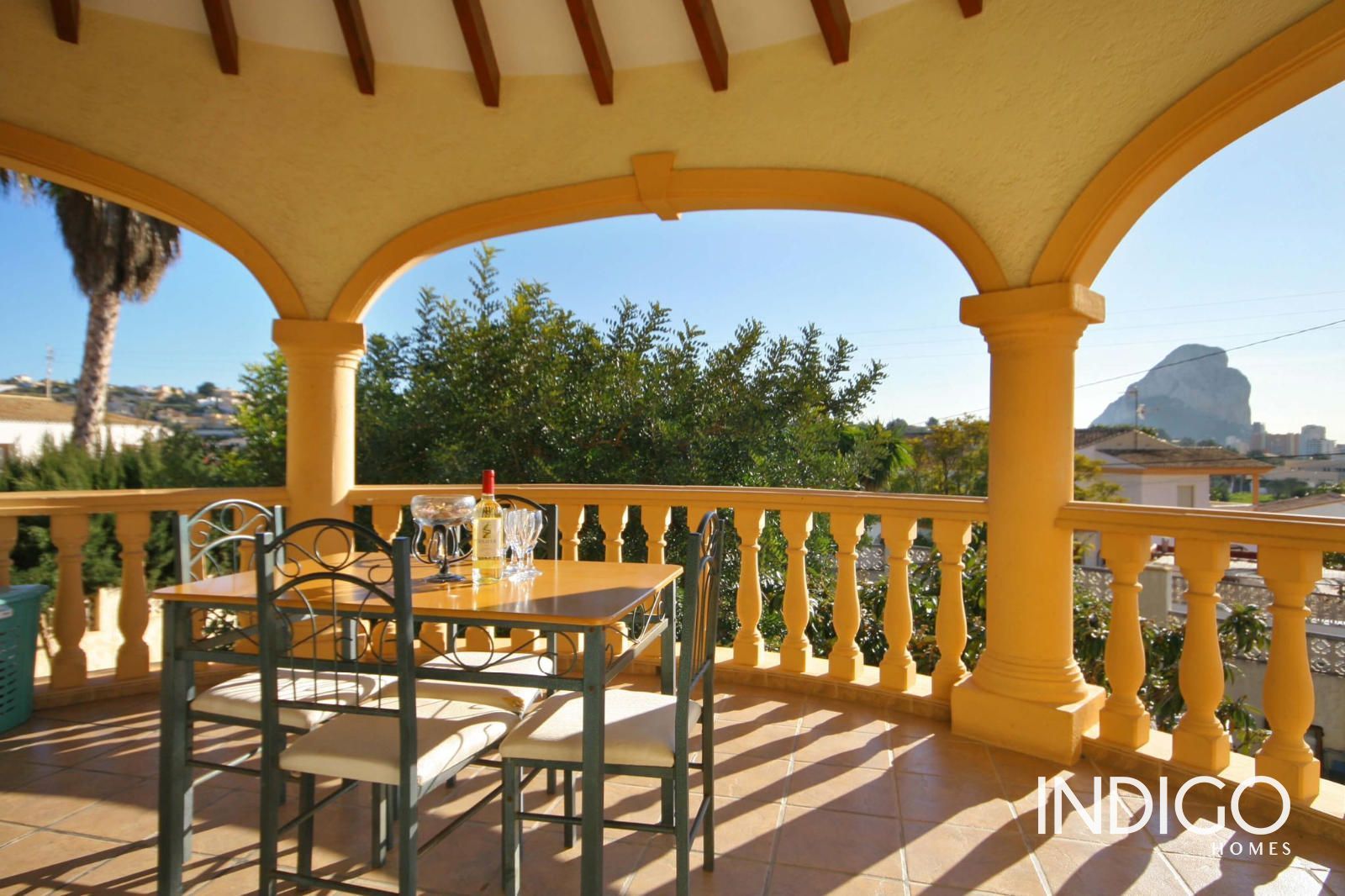 Terrassa de Casa o xalet en venda en Calpe / Calp amb Aire condicionat, Terrassa i Traster