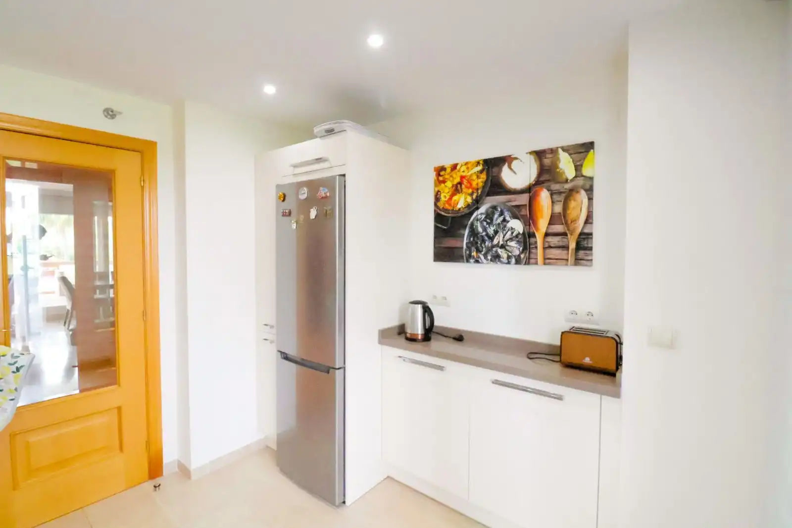Cuina de Apartament en venda en Estepona amb Aire condicionat, Terrassa i Traster