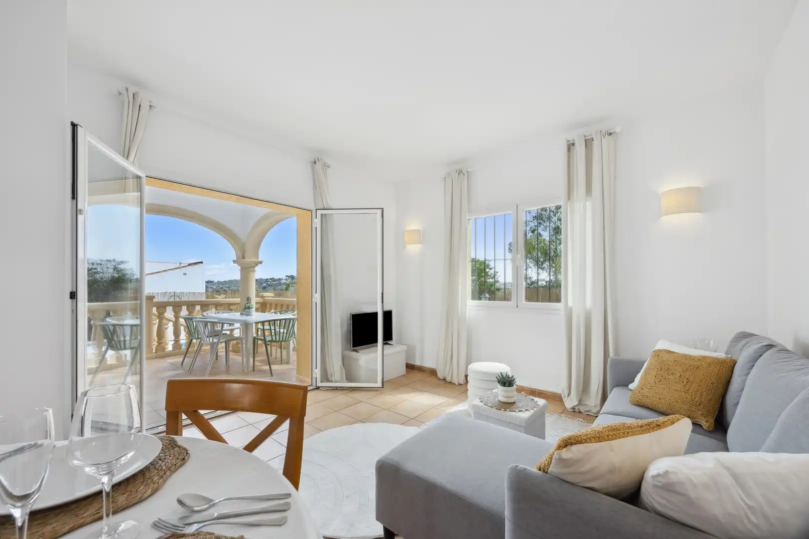 Sala de estar de Casa o chalet en venta en Jávea / Xàbia