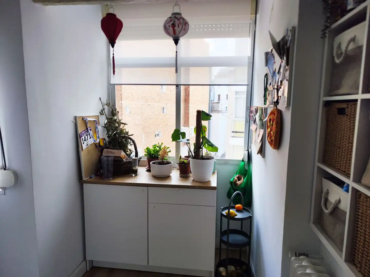 Cocina de Piso en venta en Palencia con Calefacción, Terraza y Amueblado