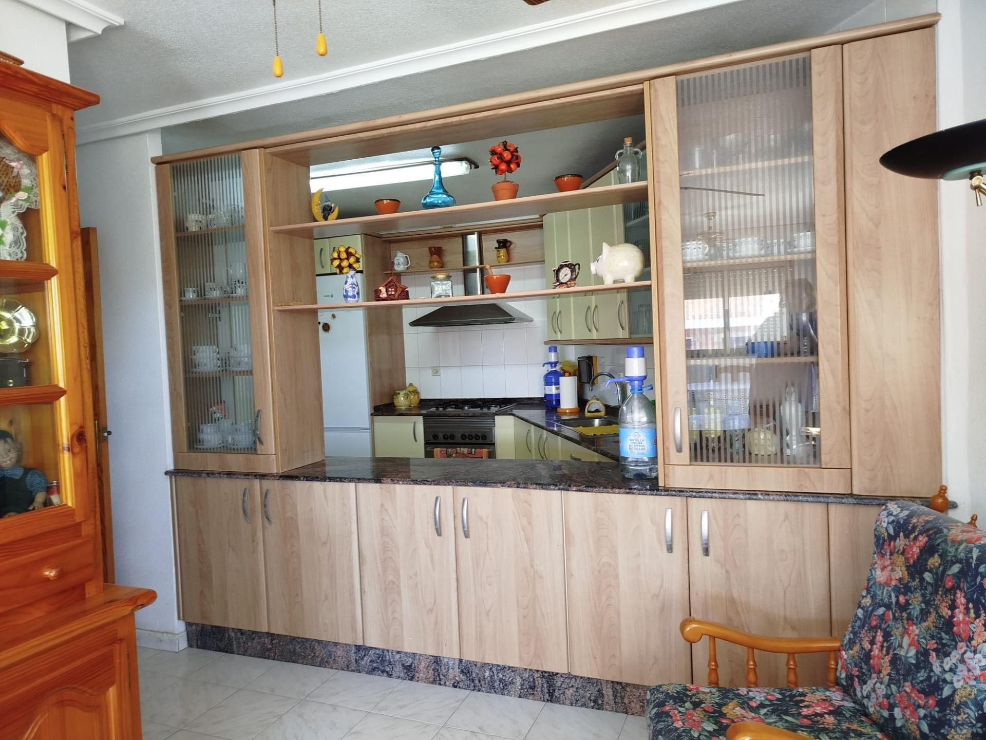 Cuina de Pis en venda en San Pedro del Pinatar amb Jardí privat, Terrassa i Balcó