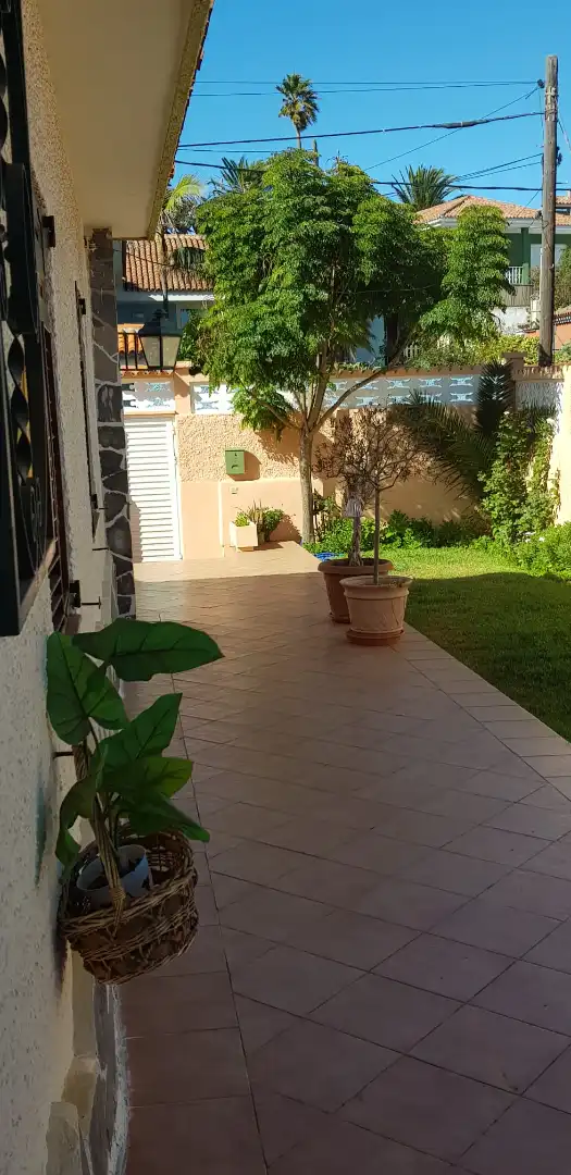 Garden of Houses for sale in San Cristóbal de la Laguna  with Private garden, Parquet flooring and Terrace