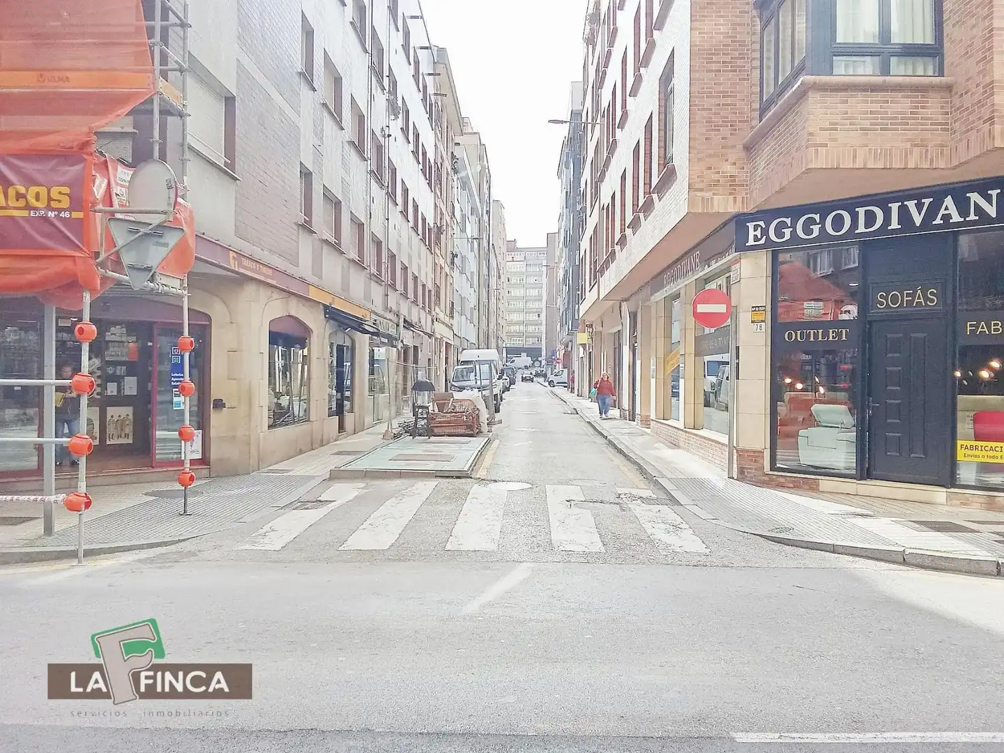 Exterior view of Flat for sale in Gijón   with Heating, Parquet flooring and Furnished